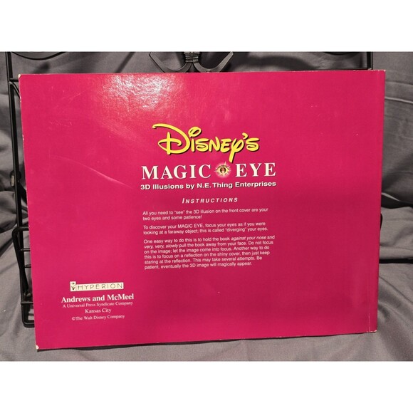 Disney's Magic Eye 3D Illusion by N.E. Things Enterprises - Picture 2 of 6